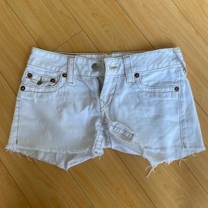 True Religion Jean Shorts size 28